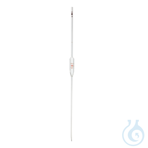 Volumetric pipette with one mark, class A, 3 ml, USP Premium Line, 5 pcs