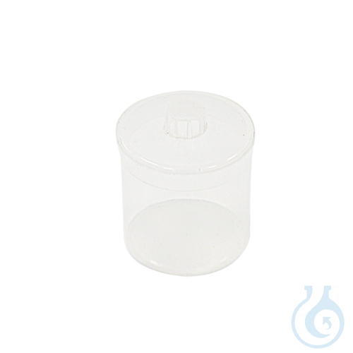 Weighing bottle, PP, with lid, 50 ml, 12 pcs.