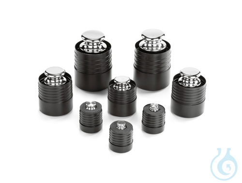 Plastic screw box for 50 g weights