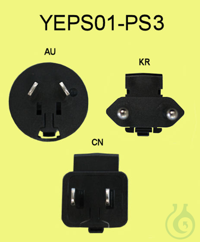 Plug-in AC adaptor set AU / CN / KR