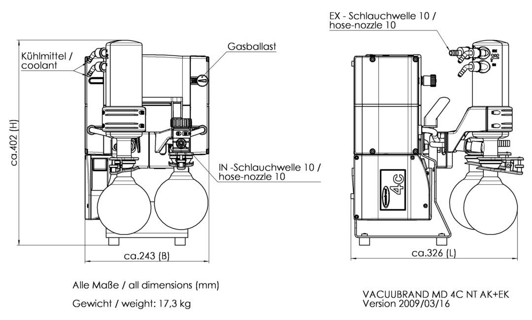 MD 4C NT +AK+EK, UK/IN dimensions