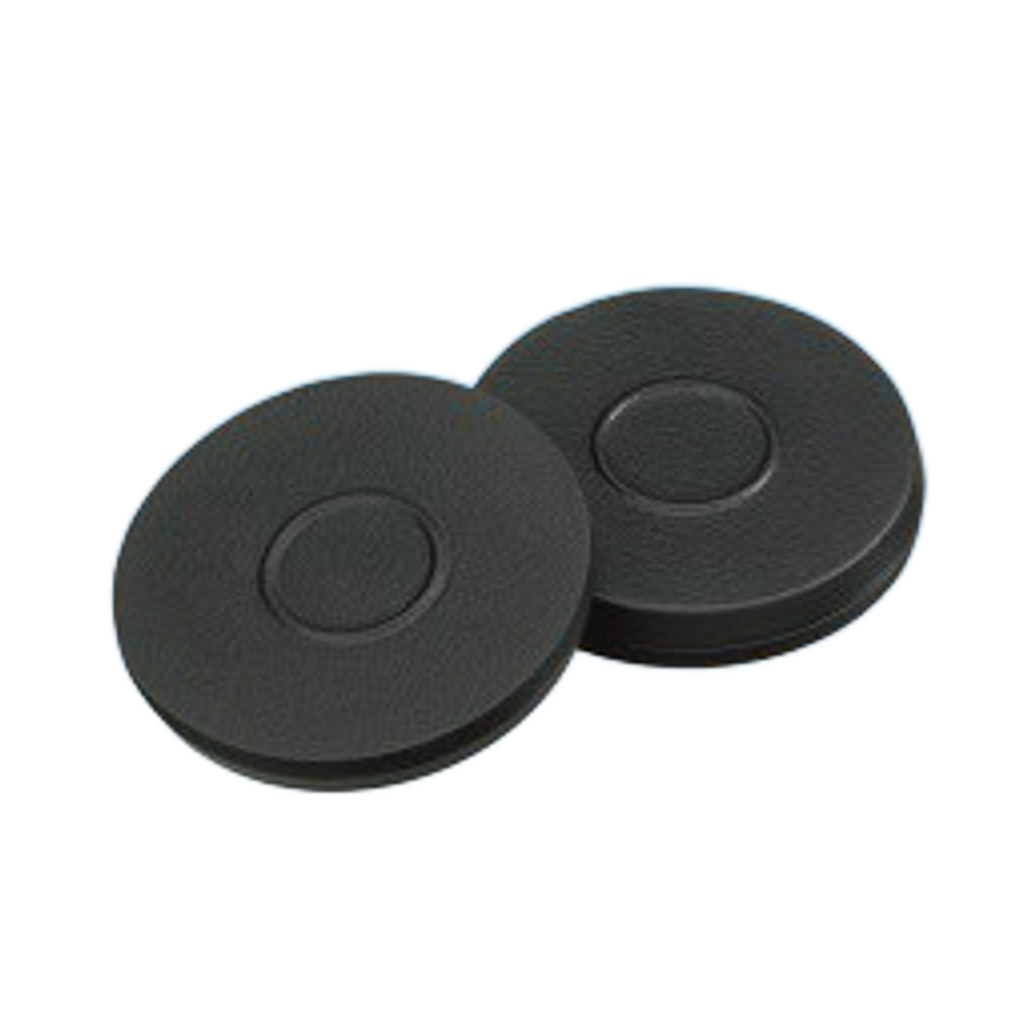20mm Moulded Septa Butyl, dark grey, 55° shore A, 3.0mm, 10 x 100 pc